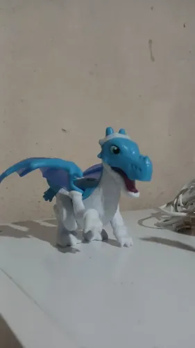 Dragão Azul - Kinder Ovo