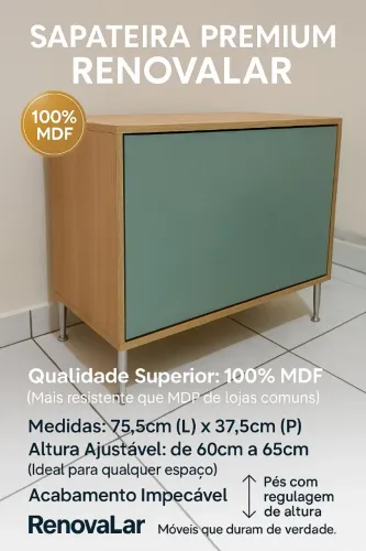 SAPATEIRA MDF NOVA