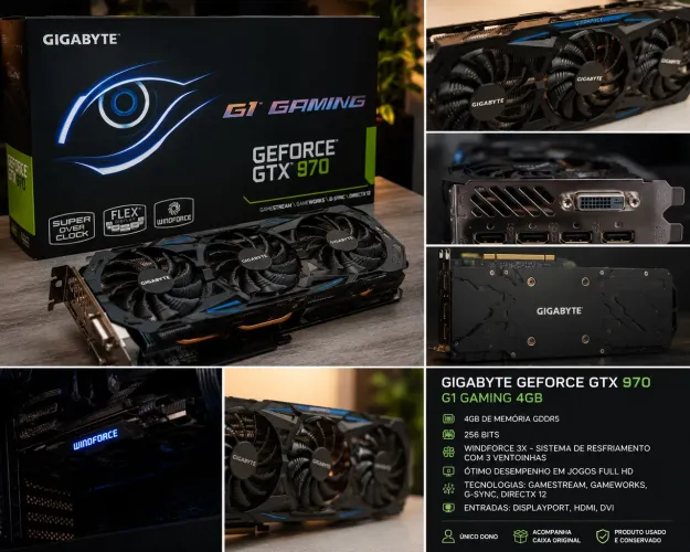GTX 970 Gigabyte G1 Gaming 4GB ? Usada
