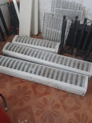 Cortinas de ar JCM 1 com 90 cm e 2 com 1,50