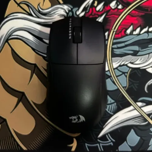 Mouse Gamer Redragon King Lite Preto 10000 DPI