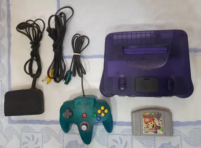 Nintendo 64 edição limitada Sabores Uva e Anis