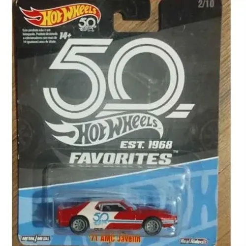 '71 AMC Javelin Hot Wheels 50 anos Favorites LACRADA