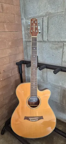 Violão Strinberg S-55 Eletroacústico + Capa | Afinador Embutido