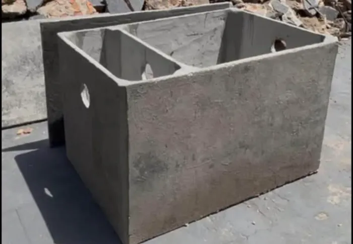 Fossa séptica pré-moldada 