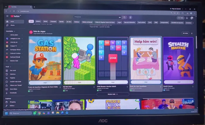 Monitor AOC 23,6 - LED
