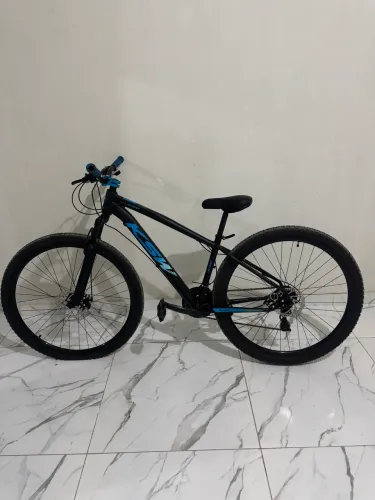 Bicicleta Alumínio Aro 29 Ksw 24v Freio Disco Xlt Cor Preto/azul/azul Tamanho Do Quadro 15