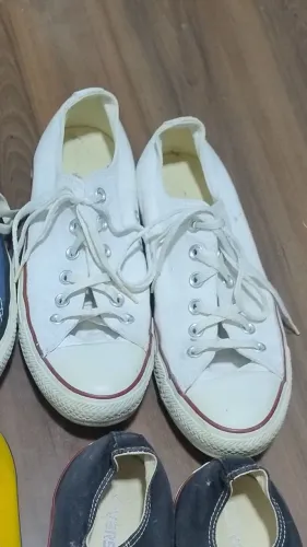Tênis converse all star chuck taylor branco