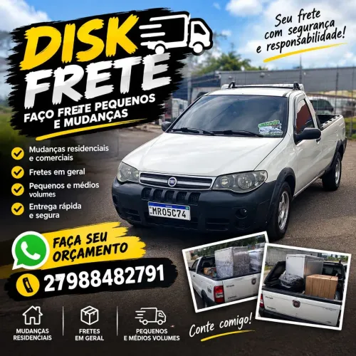 Disk frete pequenos