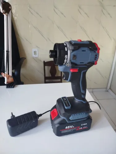 parafusadeira 21v com impacto engate rápido 