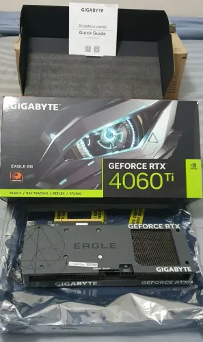 Nvidia GeForce RTX 4060Ti Gigabyte Eagle 8G (como novo)