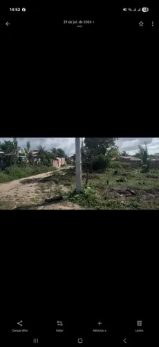Terreno para verde  5 largoura e 20 de comprimento. Na matinha só chamar que nós negocia