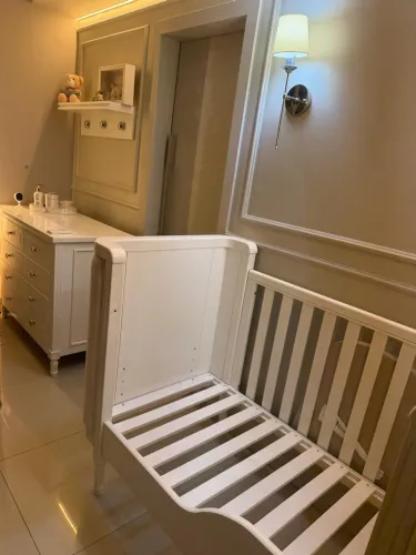 Berço + cômoda infantil