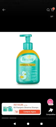 Kit Pampers fechado