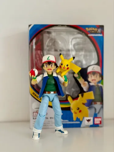 Bandai S.h.figuarts Pokémon Ash Pikachu 