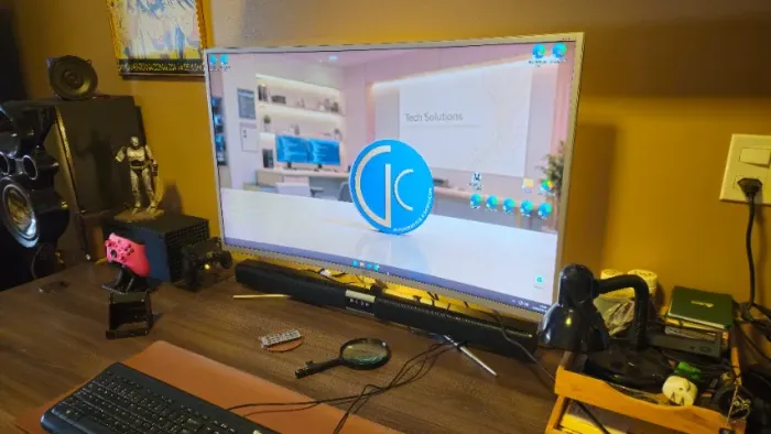 Monitor AOC 40" IPS  CURVO Full HD (até 4 telas).