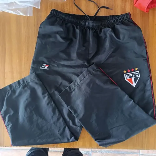 calça original 2005 são paulo fc topper preta spfc tamanho p