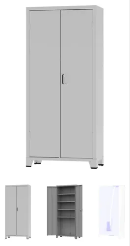 Armario ventilado de Aço novo no plastico 1,90x0,80x0,40