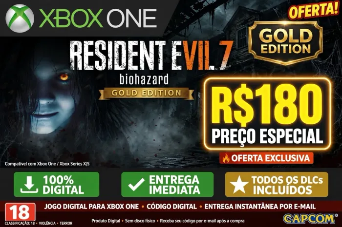 GOLDEN BIOHAZARD 7 GOLD EDITION