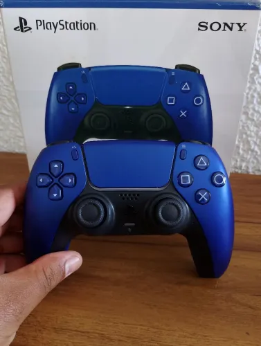 CONTROLE PS5 COBALT BLUE 1 ANO DE GARANTIA