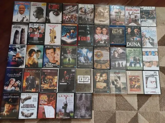 Títulos variados em DVD