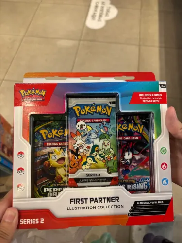 Box First Partner Séries 2 Inglês carta Pokémon