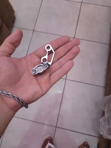 Suporte Guia de Freio a Disco Cromado Cg 125,125, 160