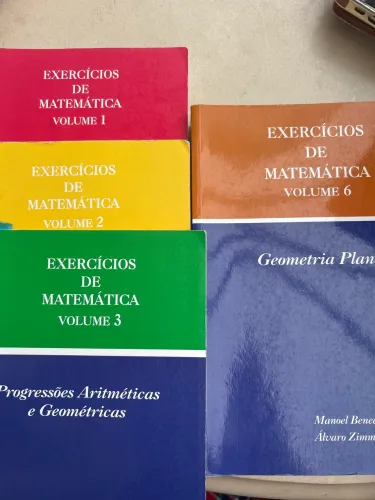 Livro: exercícios de matemática