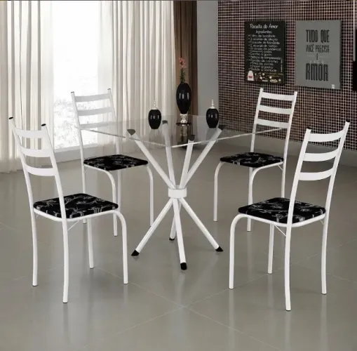 Conjunto de Jantar Versati 4 Lugares