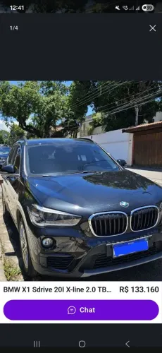 BMW X1 Sdrive 20I X-line 2.0 TB Active Flex 2019