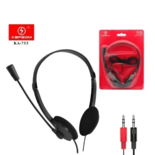 Fone de Ouvido KA-753 - Som Potente e Conforto