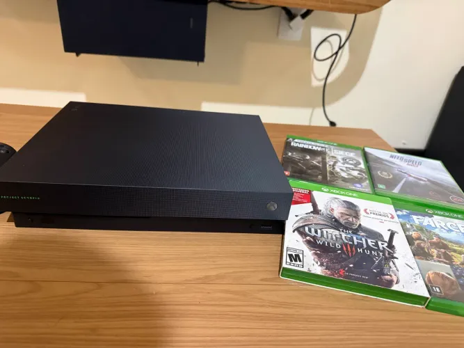 Xbox One X Project Scorpio Edition 4k  