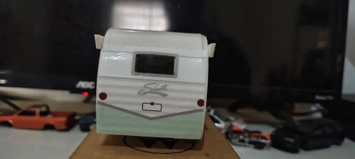 Miniatura home trailer escala 1/43