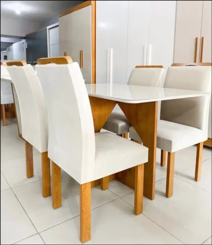 Mesa de jantar 4 Cadeiras Cel Milão 120x80 - Novo e embalado!!