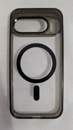 Capa transparente com preto Google Pixel 10/10 pro