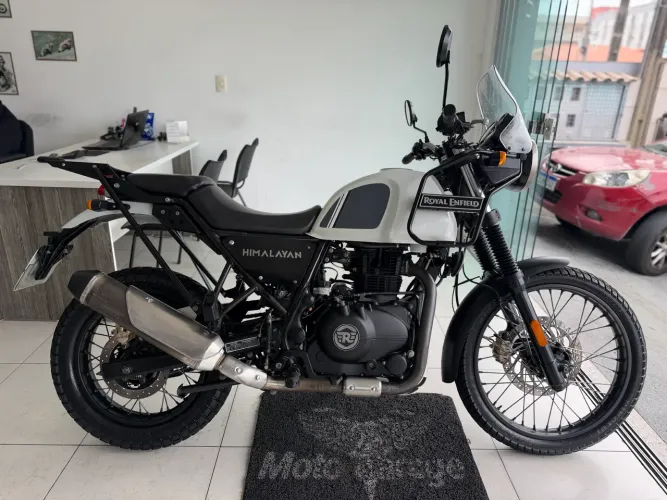 Royal Enfield Himalayan - 2021 BAIXO KM