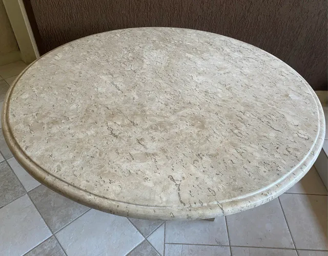 Mesa mármore travertino