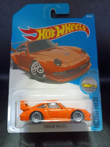Hot Wheels Porsche 993 GT2 Laranja - Factory Fresh 2016 (Raríssima)