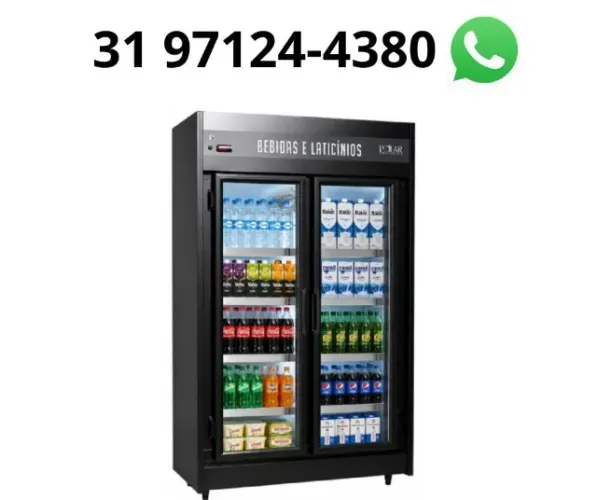 Refrigerador de Bebidas 2 Portas Polar Novo