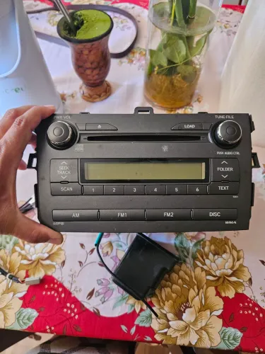 Rádio original Toyota Corolla 2009 a 2014