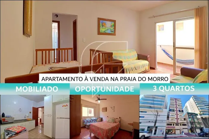 Imóvel para venda possui 90 metros quadrados com 3 quartos em Praia do Morro - Guarapari -