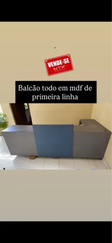 Balcão todo em mdf de primeira linha