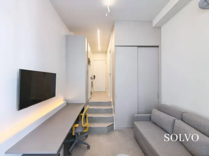 Studio com 1 dormitório para alugar, 24 m² por R$ 4.120,00/mês - Higienópolis - São Paulo/
