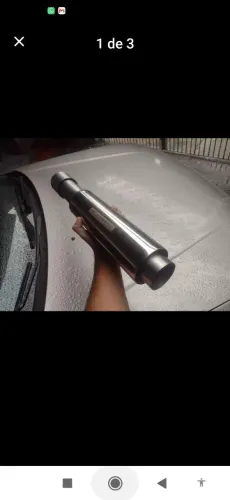 Abafador de inox 2 polegadas e meia
