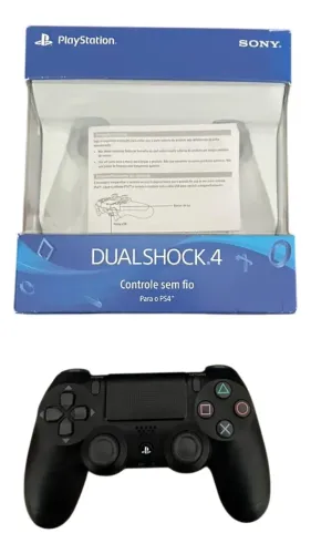 Controle Original Sony Playstation 4 Dualshock Preto Ps4 Pc
