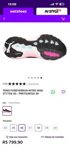 Tênis de corrida original