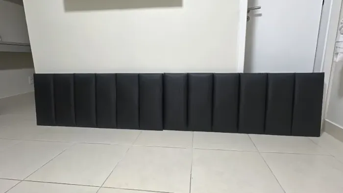 Cabeceira modulada para cama casal Queen