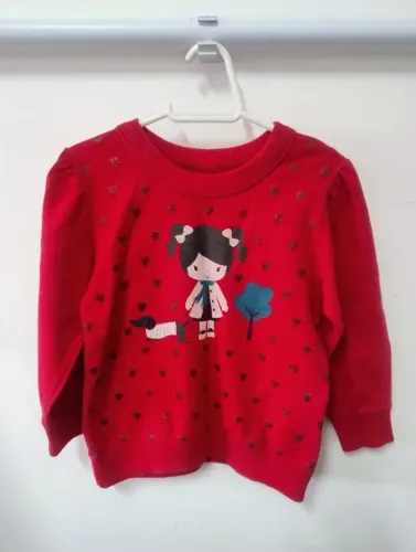Moletom infantil feminino tamanho 2