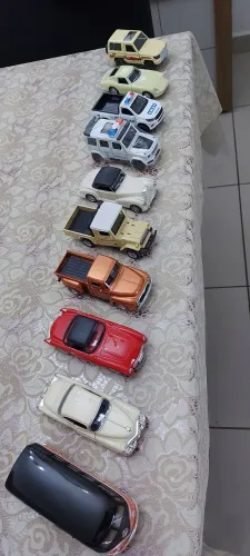 Coleção de carrinhos de ferro