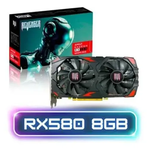 RX 580 8GB, transporte grátis, instalação grátis, garantia de 3 meses, Curitiba 
